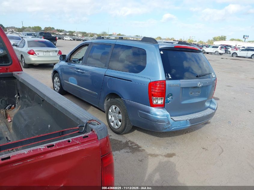 KNDMC233076025353 2007 HYUNDAI ENTOURAGE photo no. 3