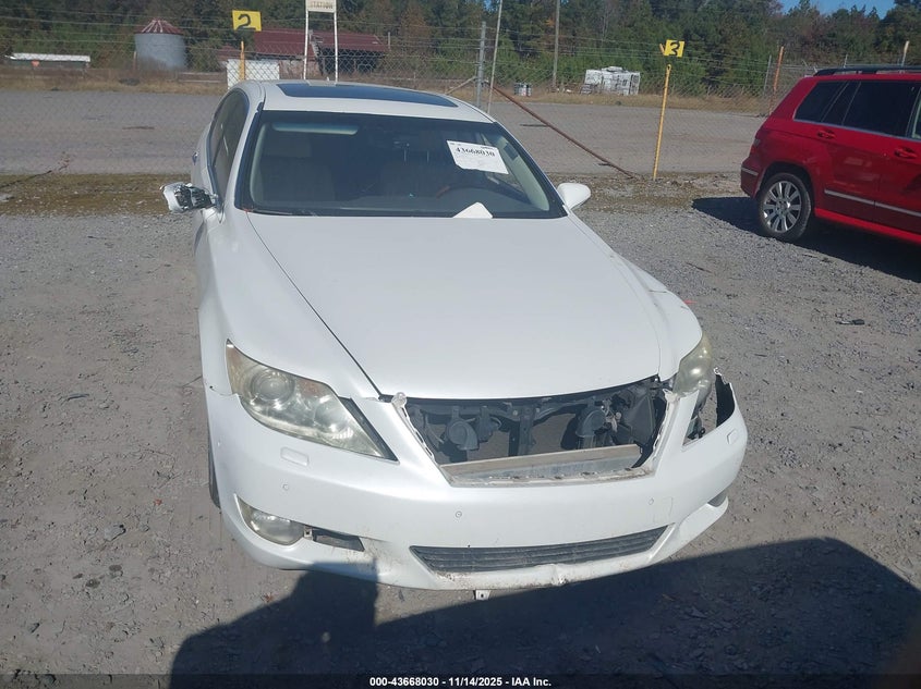 2010 Lexus Ls 460 L VIN: JTHGL5EF8A5037431 Lot: 43668030