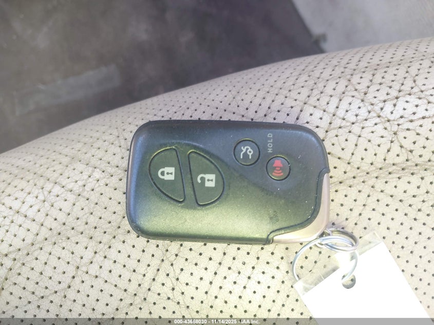 2010 Lexus Ls 460 L VIN: JTHGL5EF8A5037431 Lot: 43668030