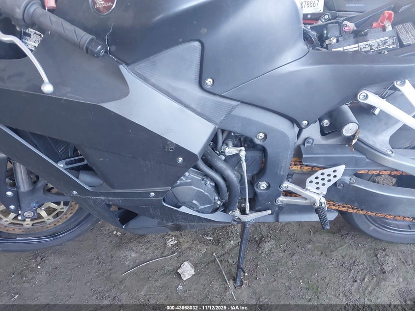 2020 Honda Cbr600 Rr VIN: JH2PC40J5LK600342 Lot: 43668032