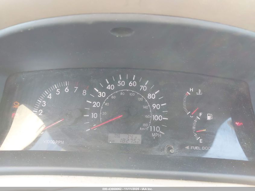 2005 Toyota Corolla Le VIN: 2T1BR32E25C377239 Lot: 43668062