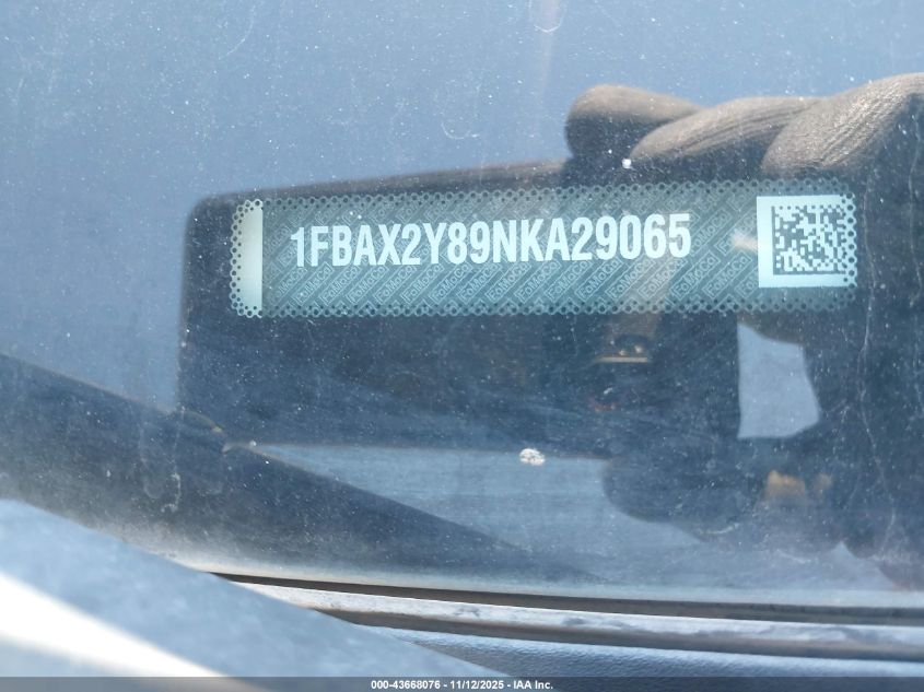 2022 Ford Transit-350 Passenger Van Xlt VIN: 1FBAX2Y89NKA29065 Lot: 43668076