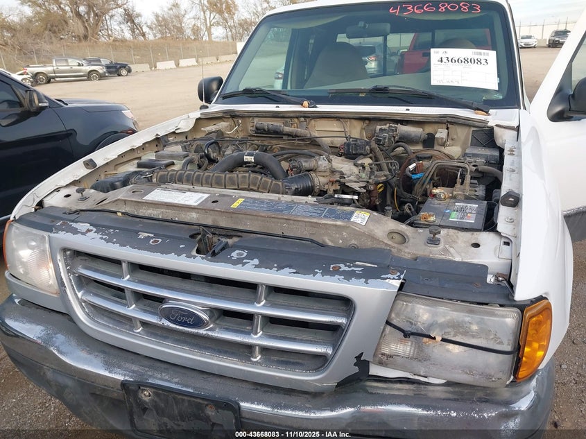 2001 Ford Ranger Edge/Xl/Xlt VIN: 1FTYR14VX1PB30929 Lot: 43668083