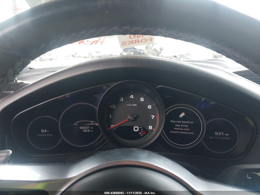 2021 Porsche Cayenne Coupe(VIN: WP1BA2AY3MDA42665