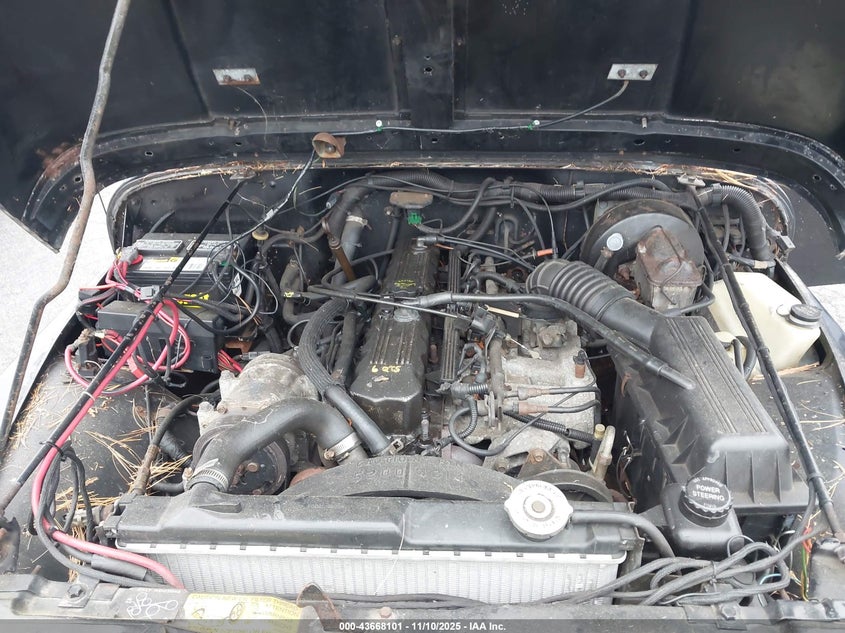 1991 Jeep Wrangler / Yj VIN: 2J4FY29S7MJ108610 Lot: 43668101