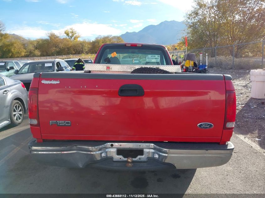 2000 Ford F-150 Work Series/Xl/Xlt VIN: 1FTRF17W6YNB25055 Lot: 43668112