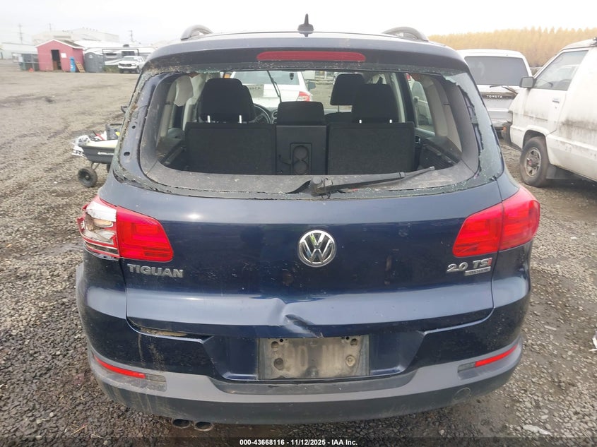 2015 VOLKSWAGEN TIGUAN S WVGBV7AX4FW587755