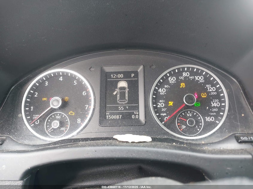 2015 VOLKSWAGEN TIGUAN S WVGBV7AX4FW587755