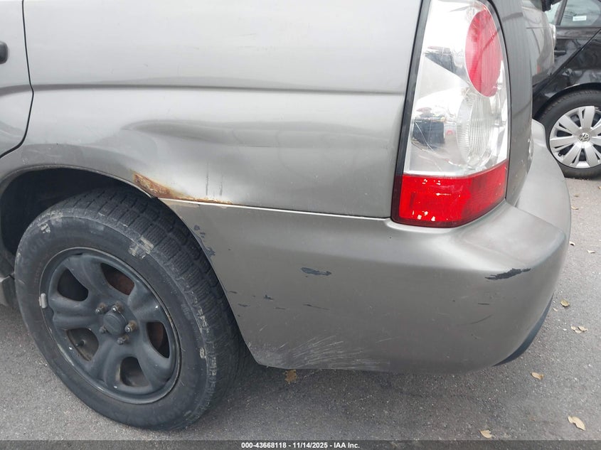 2006 Subaru Forester 2.5X VIN: JF1SG63686H725465 Lot: 43668118