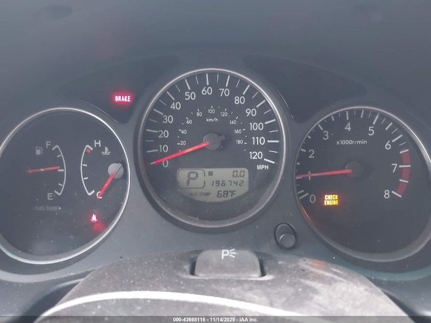 2006 Subaru Forester 2.5X VIN: JF1SG63686H725465 Lot: 43668118