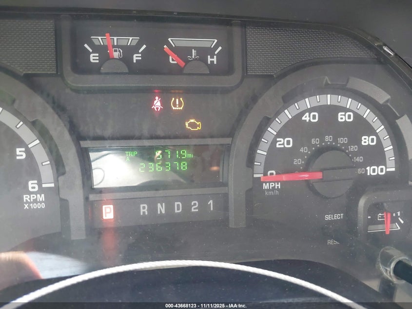 2012 Ford E-250 Commercial VIN: 1FTNS2EW5CDA02381 Lot: 43668123