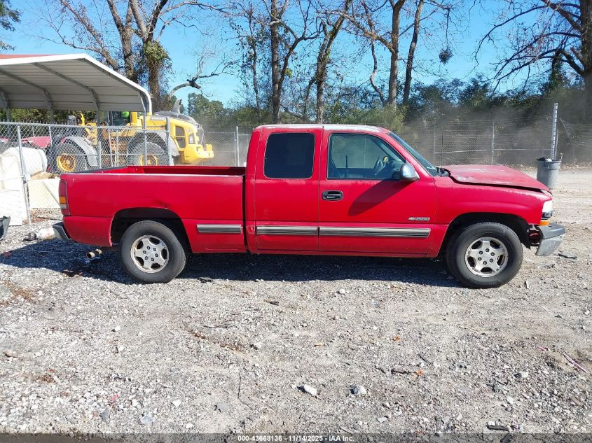 2001 Chevrolet Silverado 1500 Ls VIN: 2GCEC19T711175416 Lot: 43668136