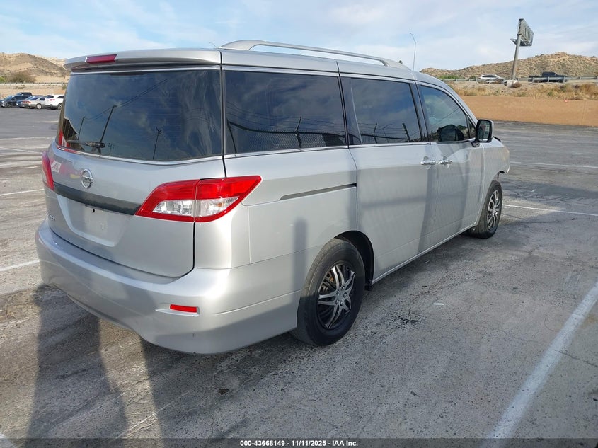 Vin: jn8ae2kp6e9106522, lot: 44163374, nissan quest s 20144
