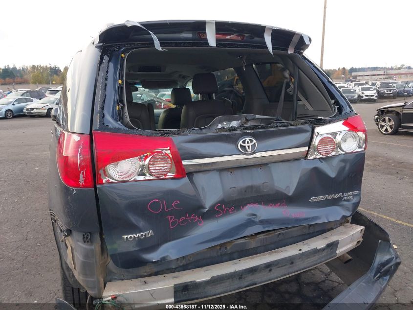 2008 Toyota Sienna Limited VIN: 5TDBK22C58S015415 Lot: 43668187
