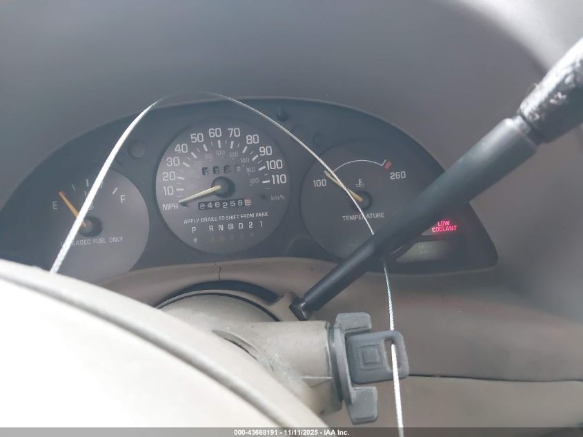 1998 Chevrolet Lumina VIN: 2G1WL52M9W9227645 Lot: 43668191