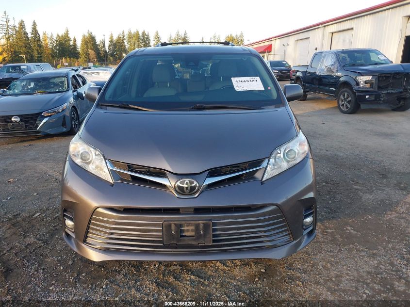 2018 Toyota Sienna Xle Premium 8 Passenger VIN: 5TDYZ3DC7JS955455 Lot: 43668209