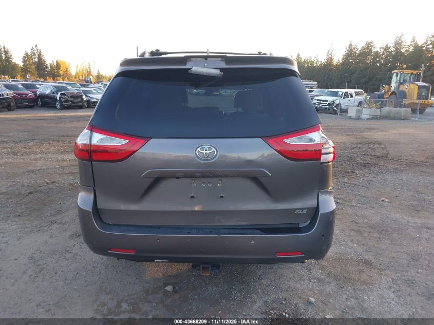 2018 Toyota Sienna Xle Premium 8 Passenger VIN: 5TDYZ3DC7JS955455 Lot: 43668209