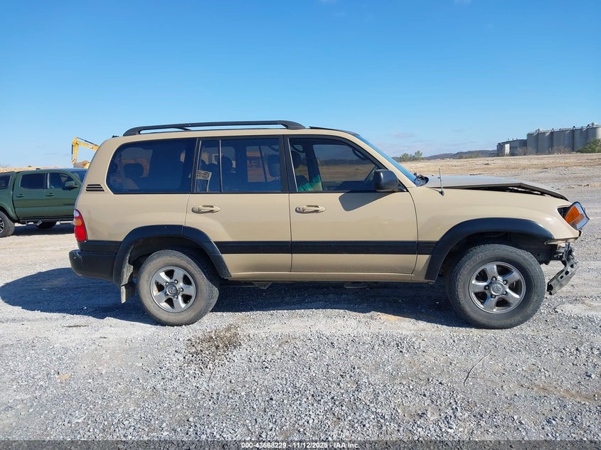 2001 Toyota Land Cruiser VIN: JTEHT05J912009681 Lot: 43668229