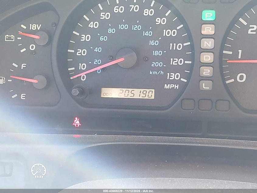 2001 Toyota Land Cruiser VIN: JTEHT05J912009681 Lot: 43668229