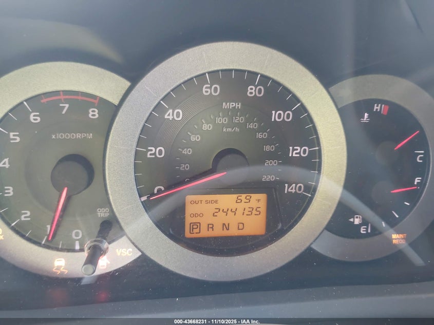 2007 Toyota Rav4 VIN: JTMZD35V575050892 Lot: 43668231