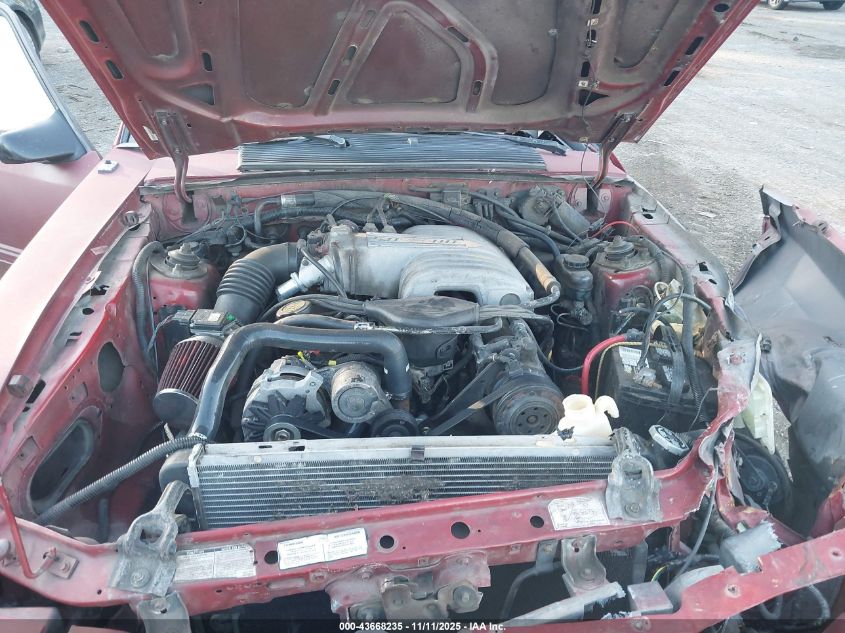 1988 Ford Mustang Gt VIN: 1FABP42E1JF311218 Lot: 43668235