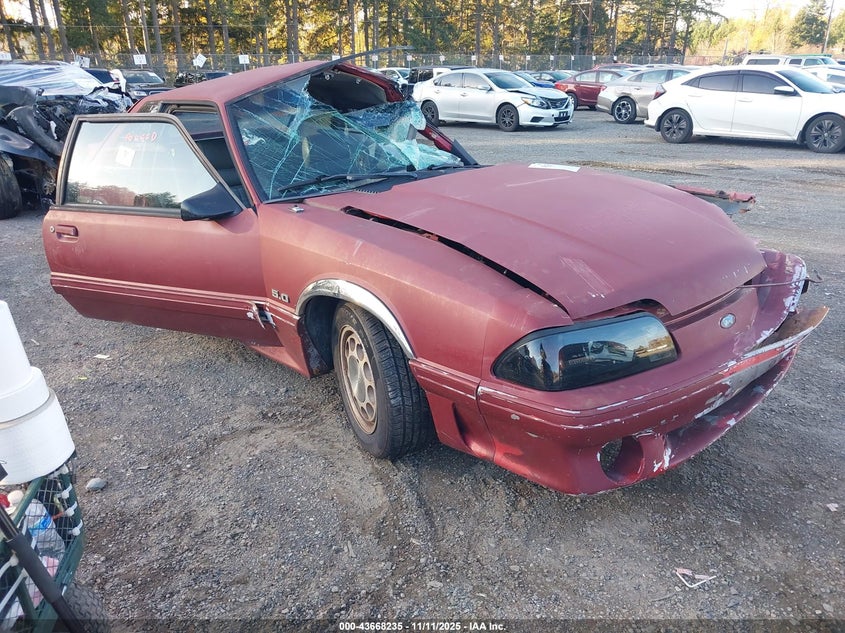1988 Ford Mustang Gt VIN: 1FABP42E1JF311218 Lot: 43668235