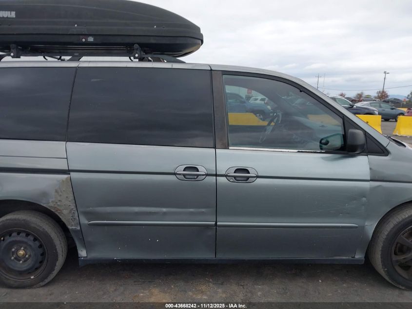 2001 Honda Odyssey Ex VIN: 2HKRL18671H522691 Lot: 43668242