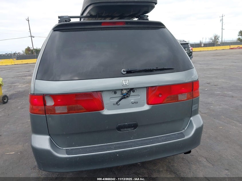 2001 Honda Odyssey Ex VIN: 2HKRL18671H522691 Lot: 43668242