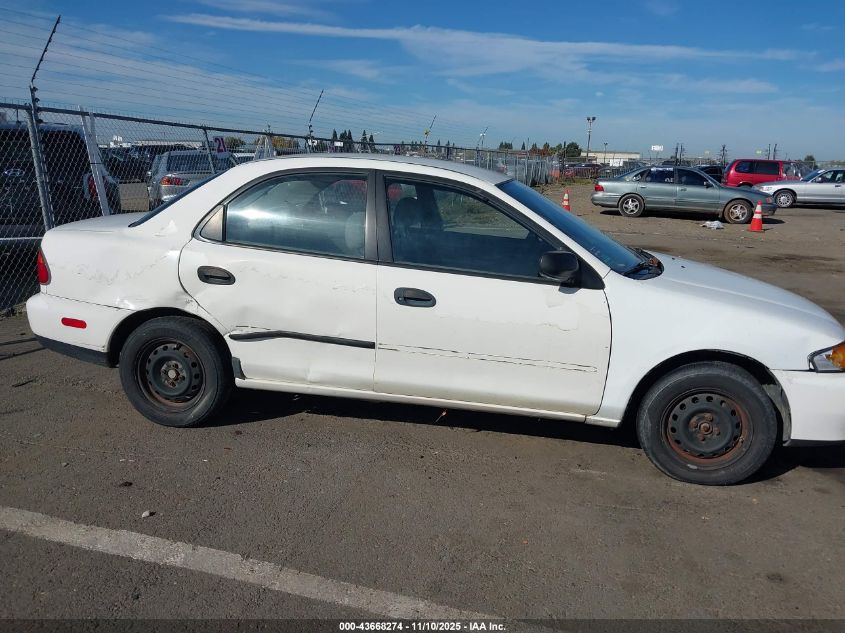 1998 Mazda Protege Dx/Lx VIN: JM1BC1411W0218000 Lot: 43668274