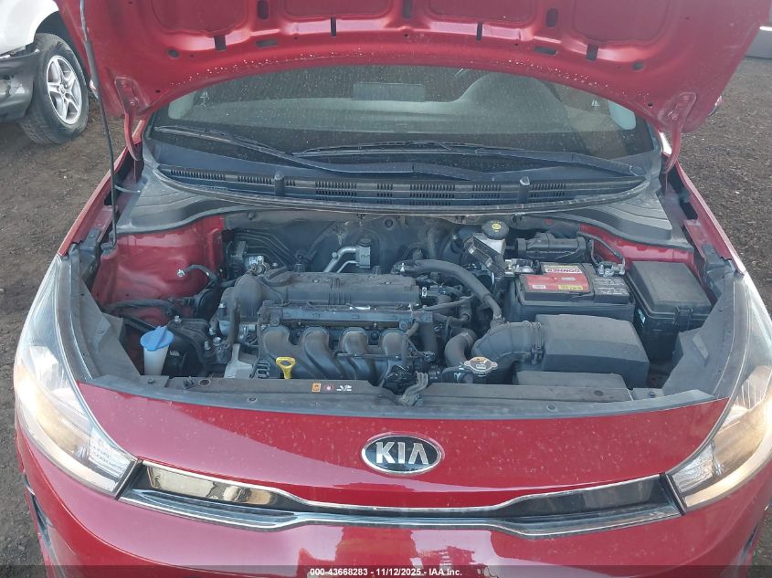 2021 Kia Rio VIN: 3KPA34AC2ME425051 Lot: 43668283