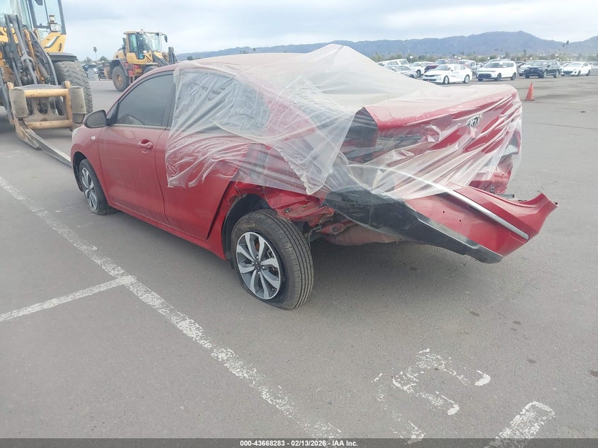 Vin: 3kpa34ac2me425051, lot: 44163508, kia rio 20213