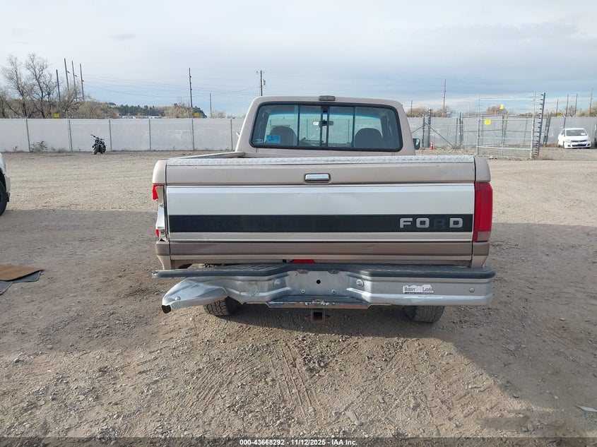 1992 Ford F150 VIN: 1FTEX14N8NKB91434 Lot: 43668292