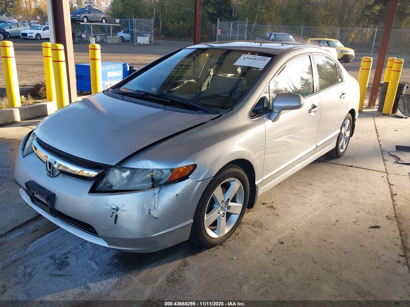 1HGFA16877L048356 2007 HONDA CIVIC photo no. 2