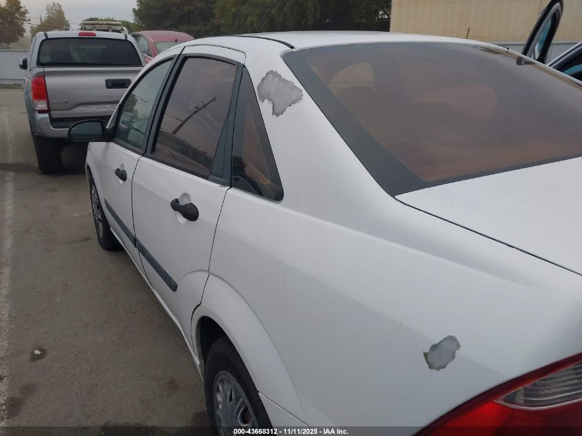 2005 Ford Focus Zx4 VIN: 1FAFP34N05W256386 Lot: 43668312
