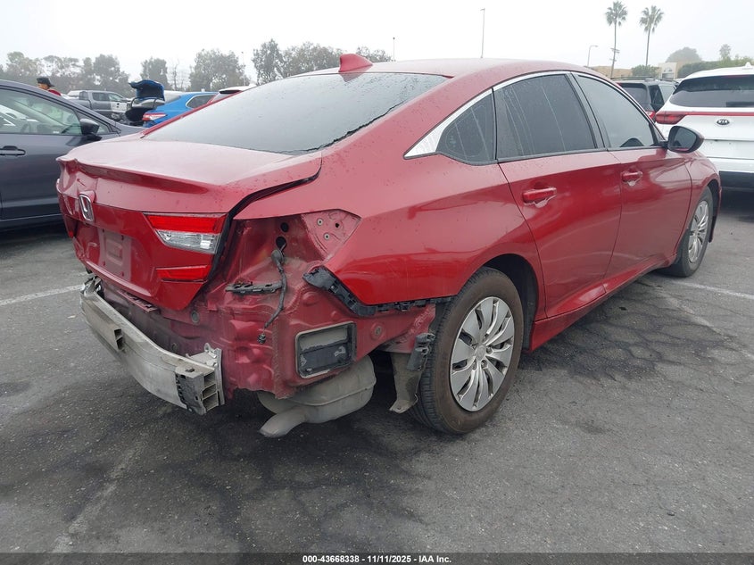 1HGCV1F18KA103573 2019 HONDA ACCORD photo no. 4