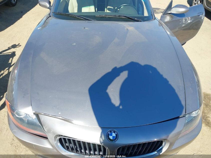 2003 BMW Z4 2.5I VIN: 4USBT33403LR64725 Lot: 43668348