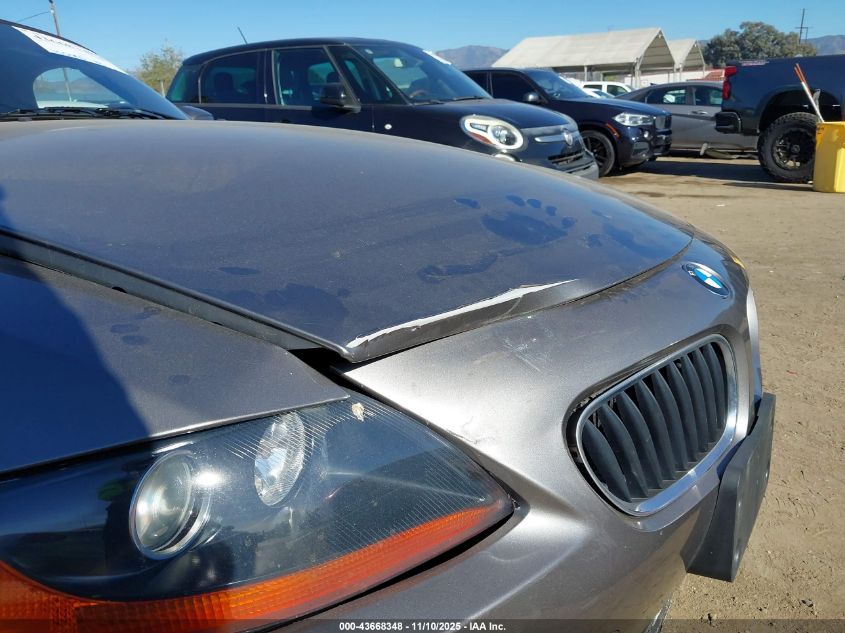 2003 BMW Z4 2.5I VIN: 4USBT33403LR64725 Lot: 43668348