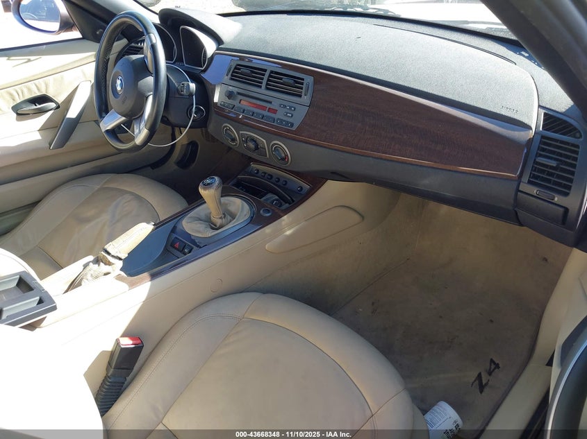 4USBT33403LR64725 2003 BMW Z4 photo no. 5