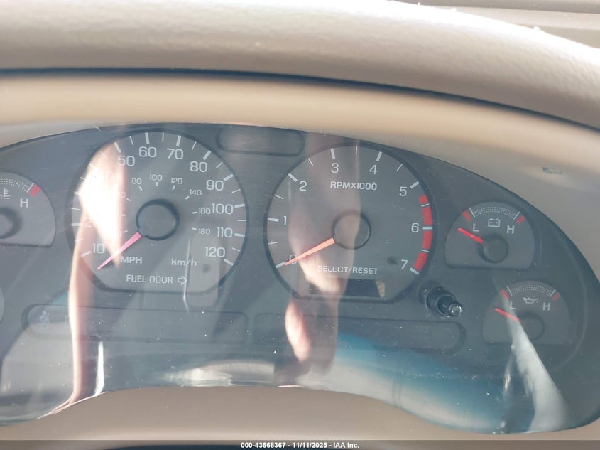 2000 Ford Mustang VIN: 1FAFP4445YF276036 Lot: 43668367