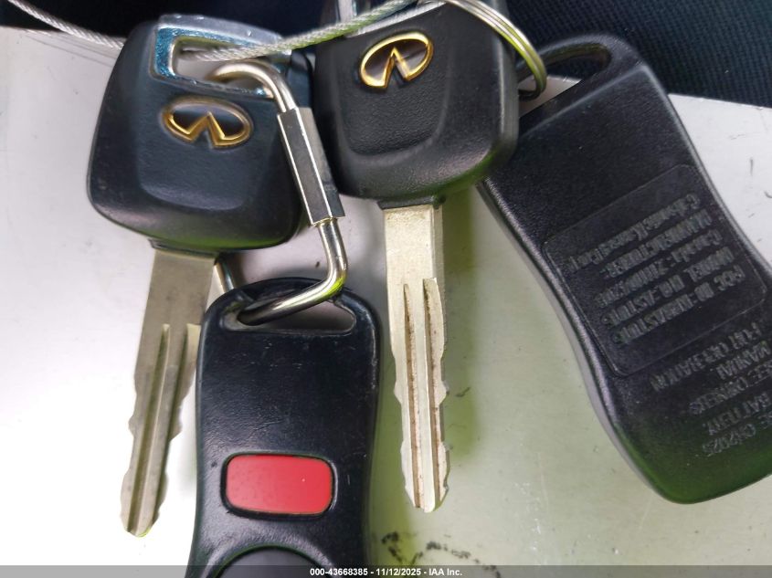 2002 Infiniti Qx4 Luxury VIN: JNRDR09Y52W263567 Lot: 43668385