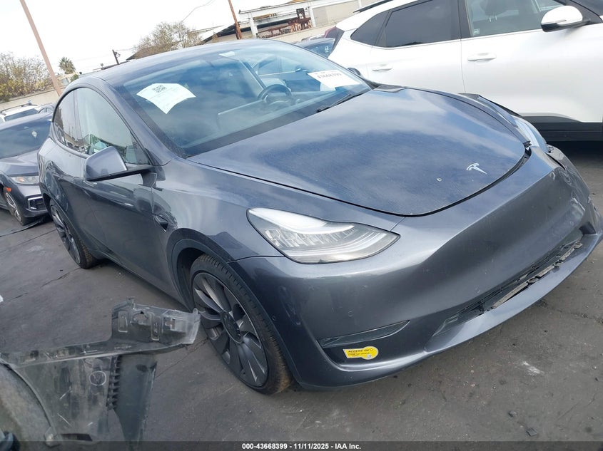 2020 TESLA MODEL Y LONG RANGE DUAL MOTOR ALL-WHEEL DRIVE/PERFORMANCE DUAL MOTOR ALL-WHEEL DRIVE - 5YJYGDEF9LF013984