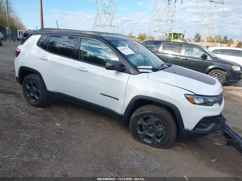2022 JEEP COMPASS TRAILHAWK 4X4 - 3C4NJDDB0NT130294