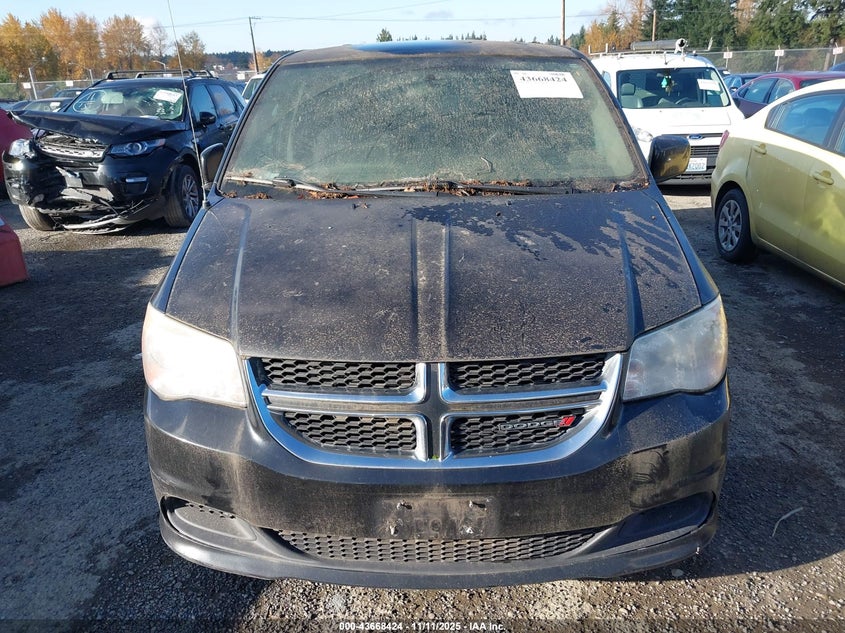 2013 Dodge Grand Caravan Sxt VIN: 2C4RDGCG0DR520689 Lot: 43668424