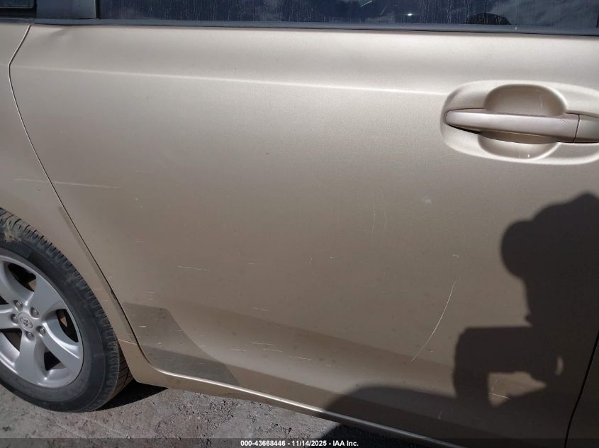 2011 Toyota Sienna Le V6 VIN: 5TDKK3DC2BS115014 Lot: 43668446