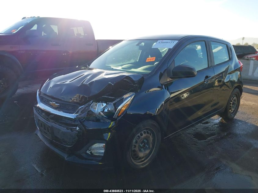2019 Chevrolet Spark Ls Cvt VIN: KL8CB6SA1KC730719 Lot: 43668523