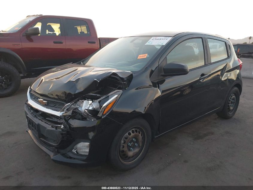2019 Chevrolet Spark Ls Cvt VIN: KL8CB6SA1KC730719 Lot: 43668523