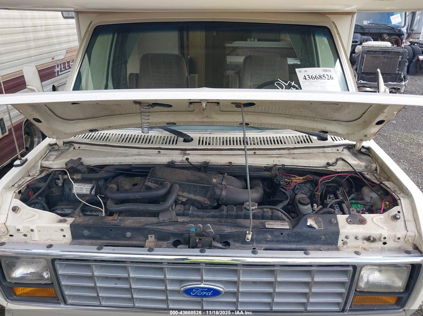 1991 Ford Econoline E350 Cutaway Van VIN: 1FDKE30G4MHA65557 Lot: 43668526
