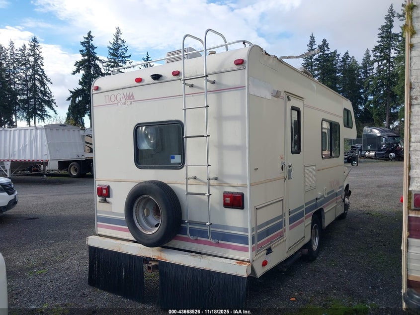 1991 Ford Econoline E350 Cutaway Van VIN: 1FDKE30G4MHA65557 Lot: 43668526