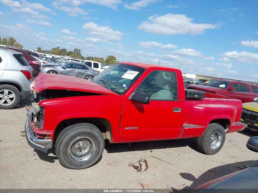 1998 GMC Sierra 1500 Sl Sportside VIN: 1GTEC14W1WZ521993 Lot: 43668547