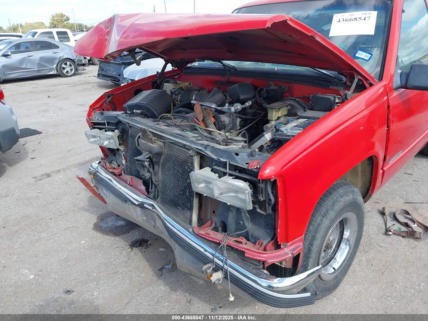 1998 GMC Sierra 1500 Sl Sportside VIN: 1GTEC14W1WZ521993 Lot: 43668547